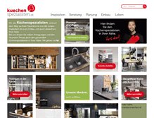 Tablet Screenshot of kuechenspezialisten.at